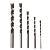 Dexter - 5Pc Concrete Drill Bit Set Round Shank 4/5/6/8/10,